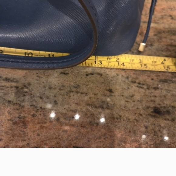 Coach Blue Leather Bag - Picture 8 of 10